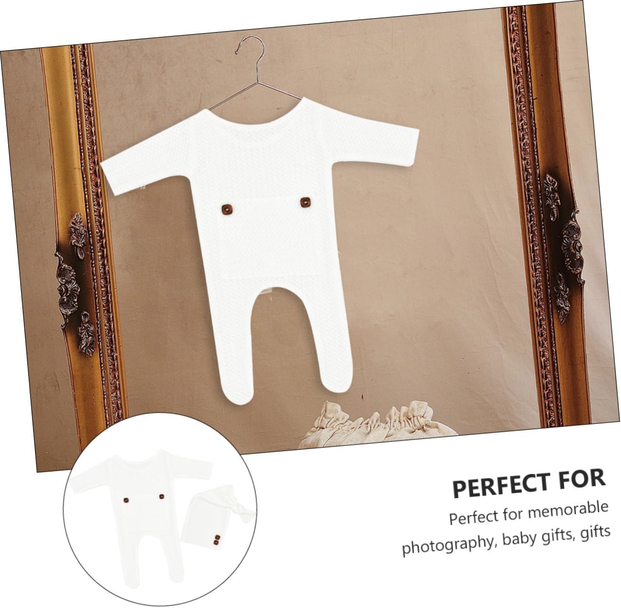 Yardenfun Baby Photography Props Knit Hat Newborn Clothing