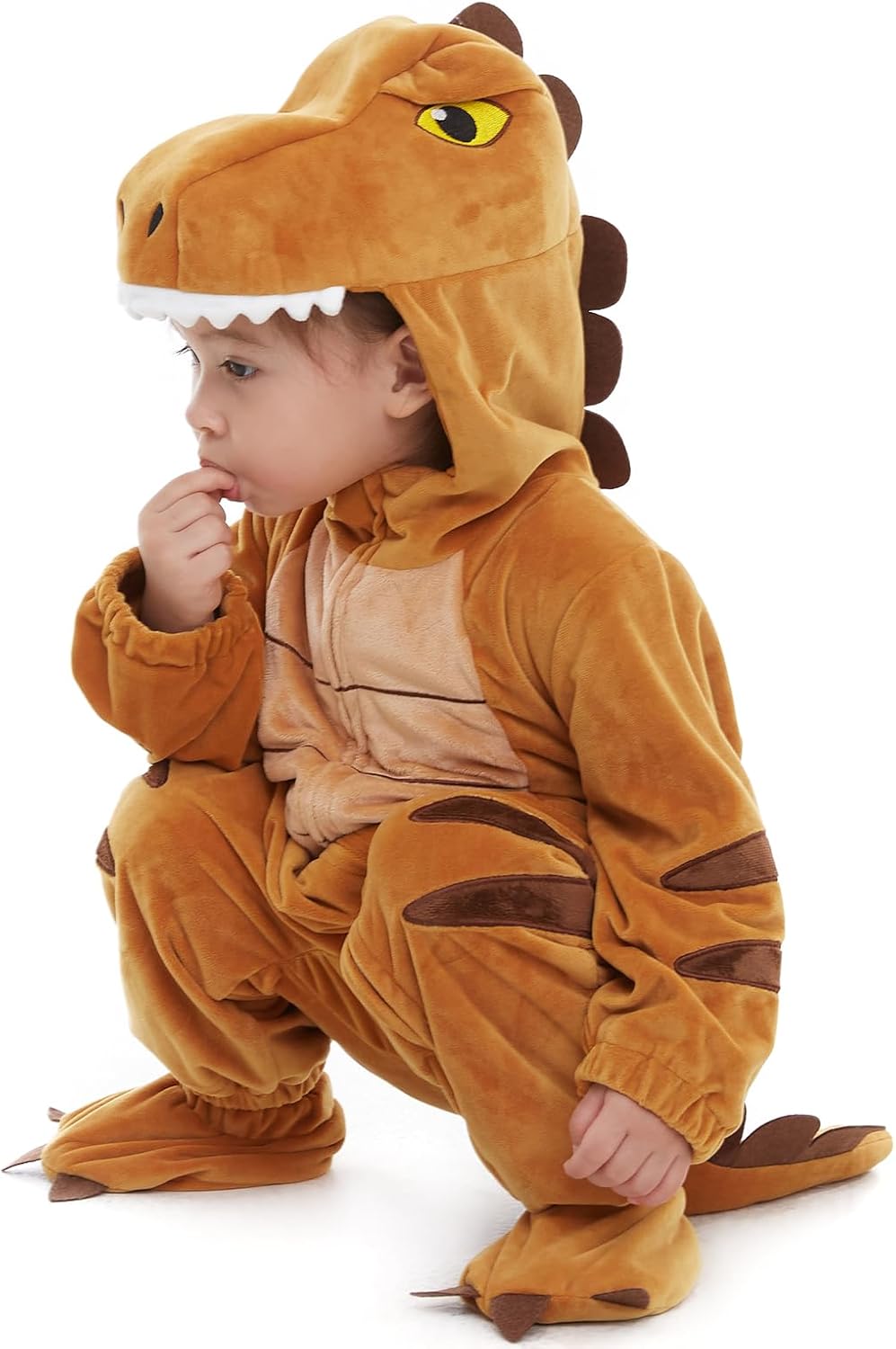 HSCTEK Baby Dinosaur Costume Onesie for Newborn to Toddler
