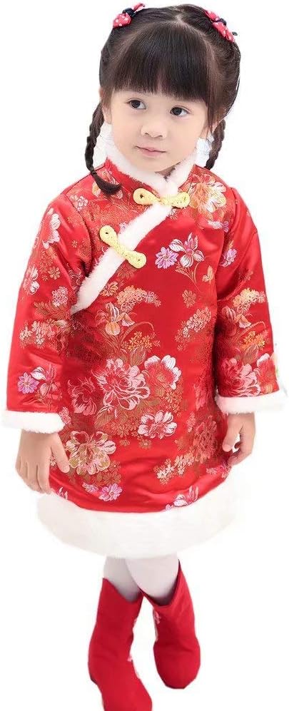 Baby Girls Chinese Qipao Dress Coat