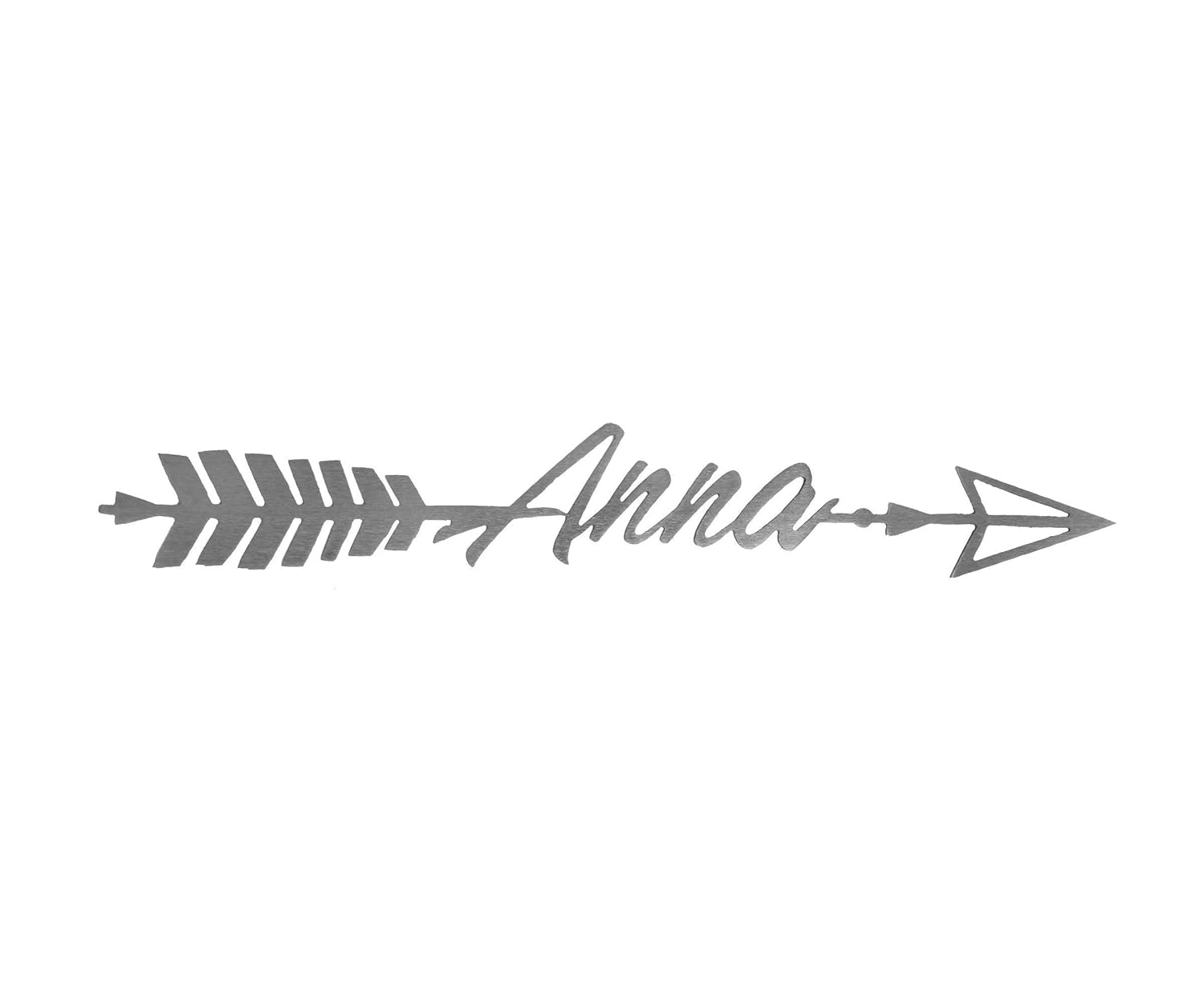 16 Custom Metal Arrow Name Sign Wall Decor