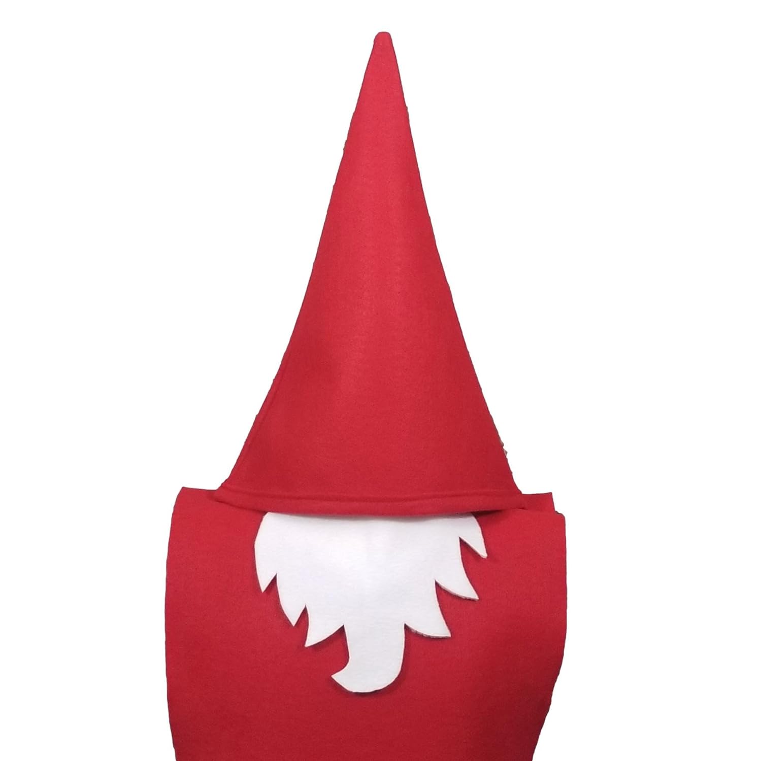 Red Gnome Costume Set - Kids 4-9 Years