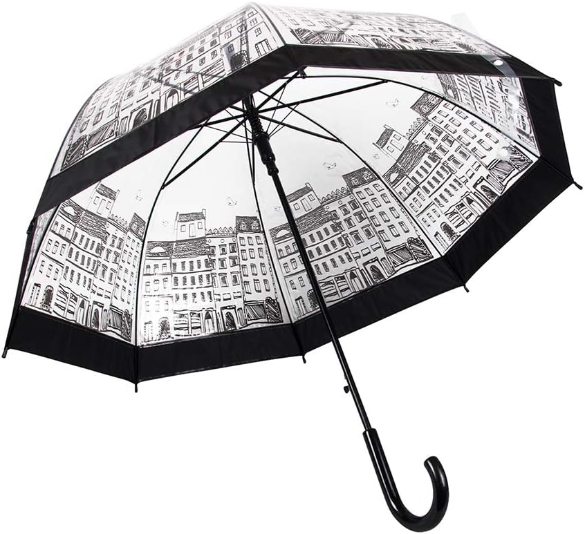 Lancoon Clear Bubble Dome Umbrella for Wedding
