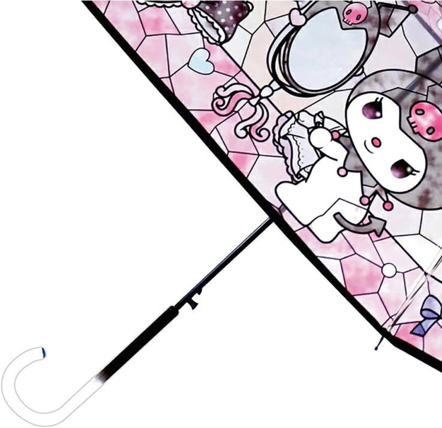 RRI Cartoon Kawaii Stainedglass K Uromi Stick Umbrella
