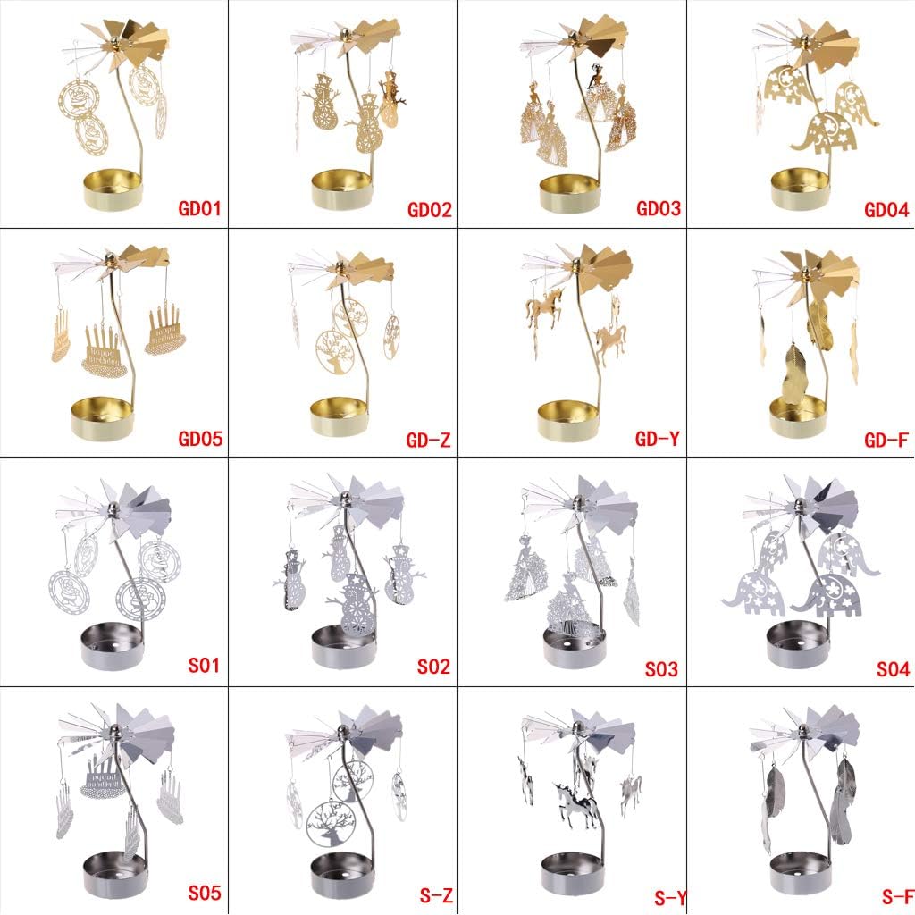 Ywmsfl Snowman Tea Light Holder Stand Metal Christmas Decor