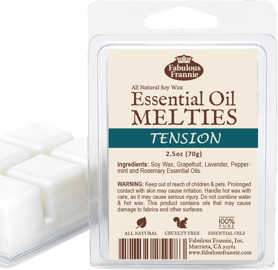 Fabulous Frannie Tension Soy Candle Meltie 25oz