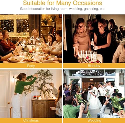 IMIKEYA 3pcs Rotating Candle Holders for Christmas Desk