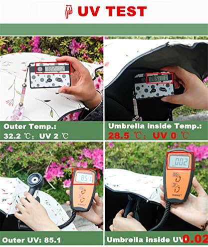 Sun Umbrella Ladies Triple Folding UV Protection Windproof