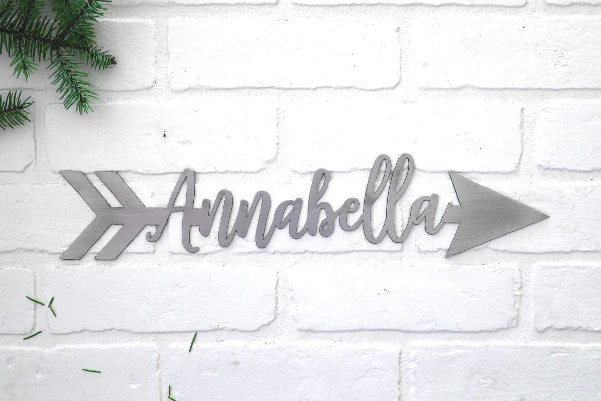 16 Custom Sweets Metal Arrow Wall Decor