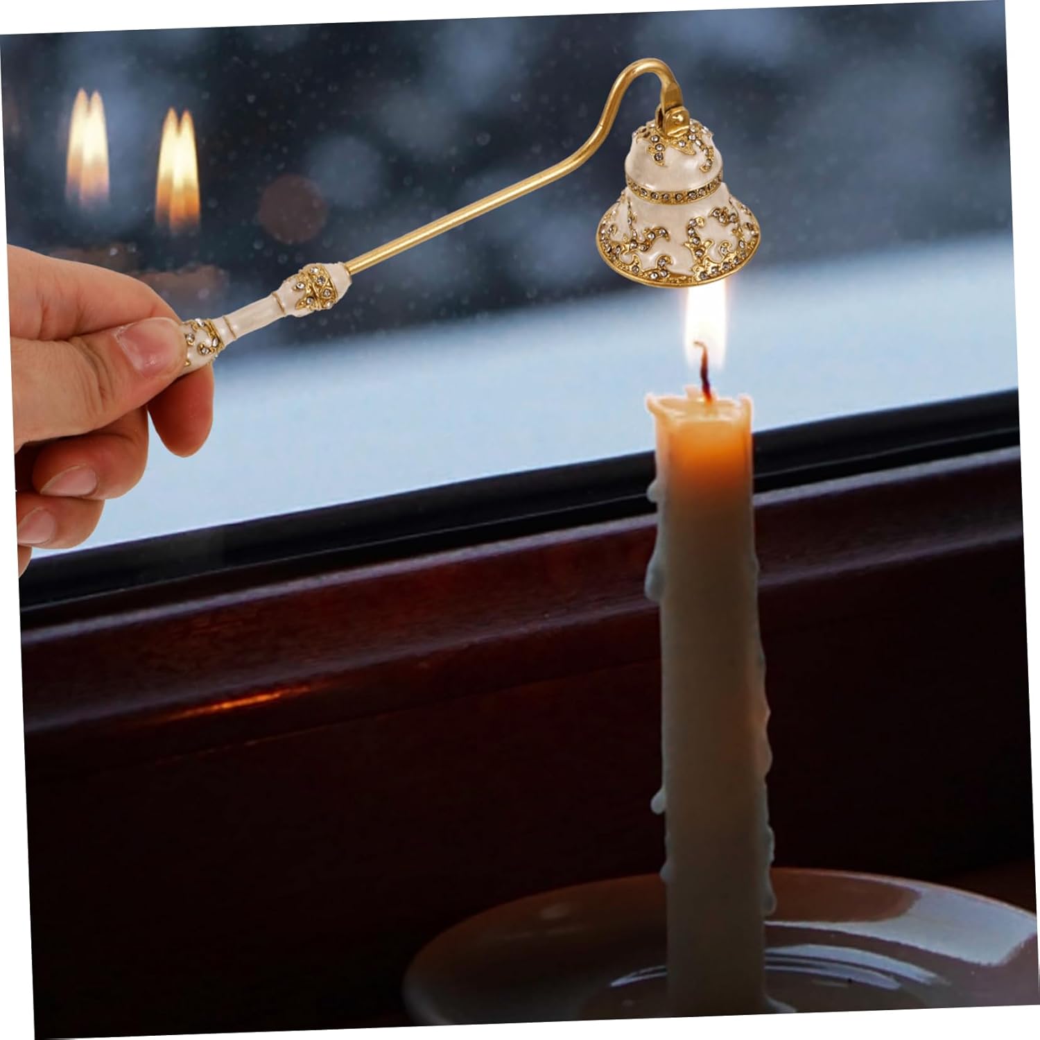 BESTYASH Antique Gothic Candle Snuffer Tool