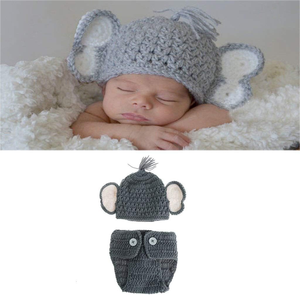 Matissa Newborn Baby Crochet Costume Hats Outfits