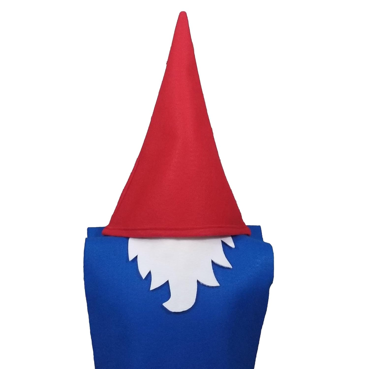 Blue and Red Gnome Costume Set for Kids and Adults