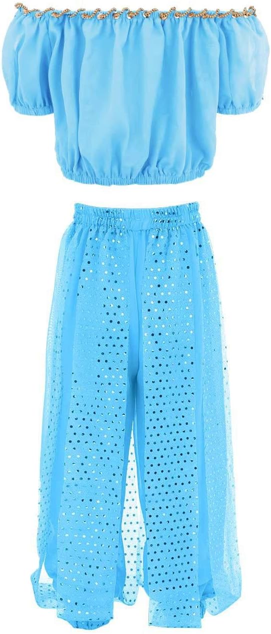 Girls Belly Dancer Dance Costume Set for Kids