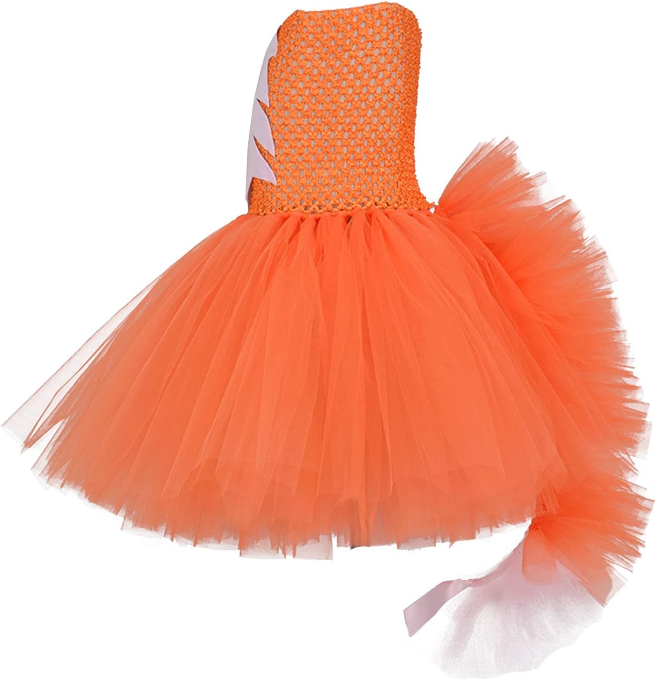 Kids Girls Orange Fox Costume Halloween Dress 18-24 Months