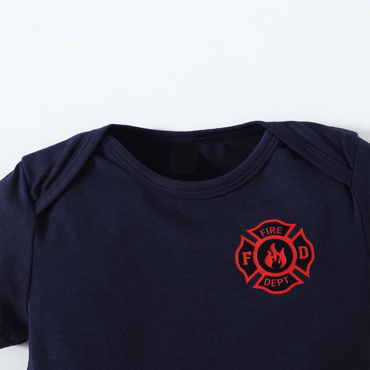 Baby Boy Fireman Costume with Hat