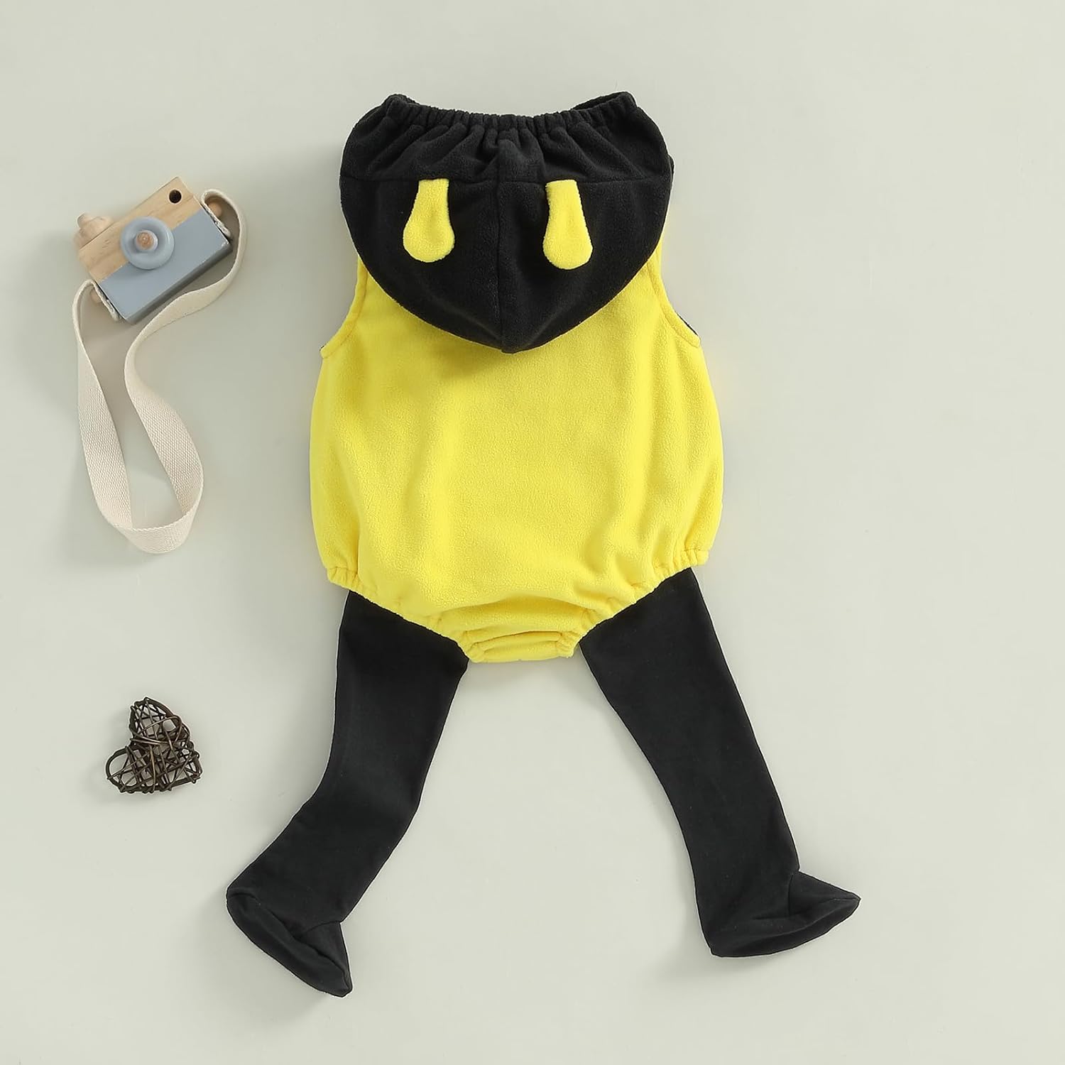 Madjtlqy Baby Halloween Costume Romper Jumpsuit with Socks
