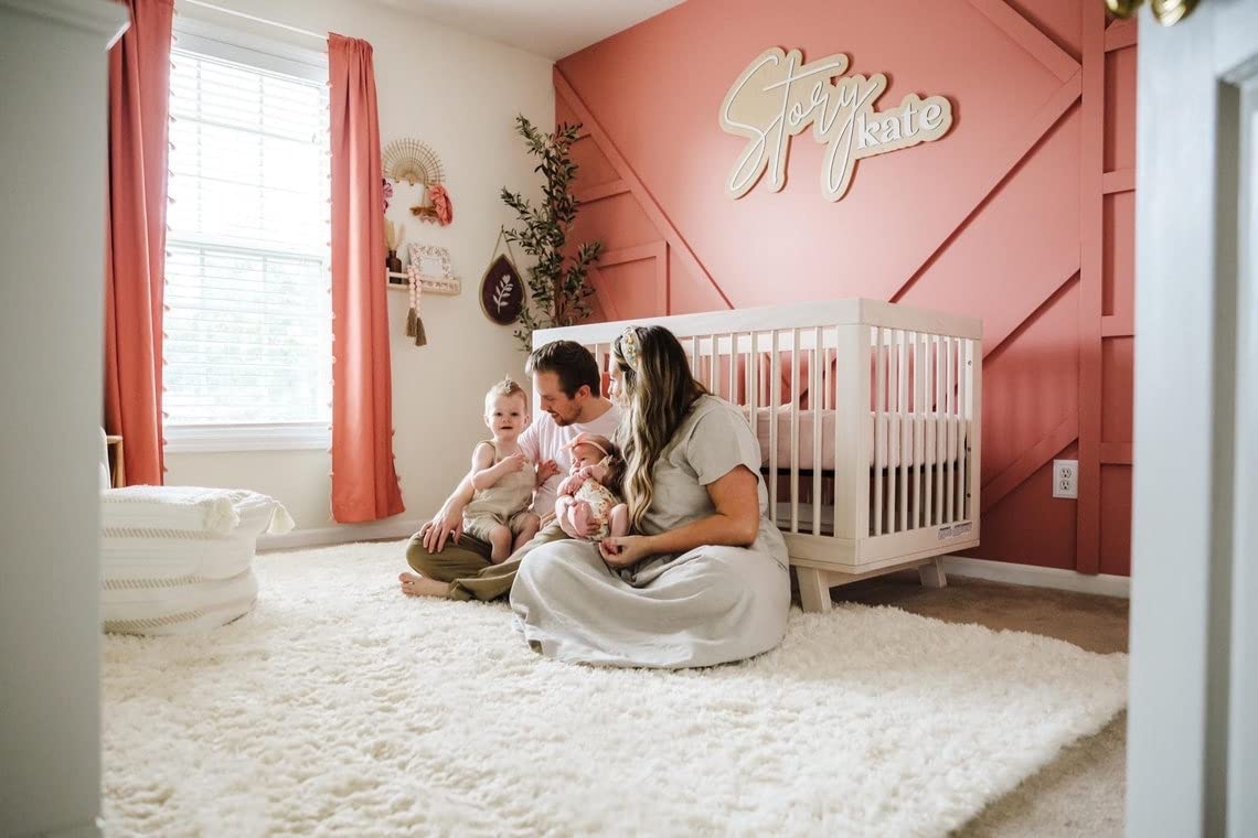 Large Wood Name Sign for Baby Room Decor