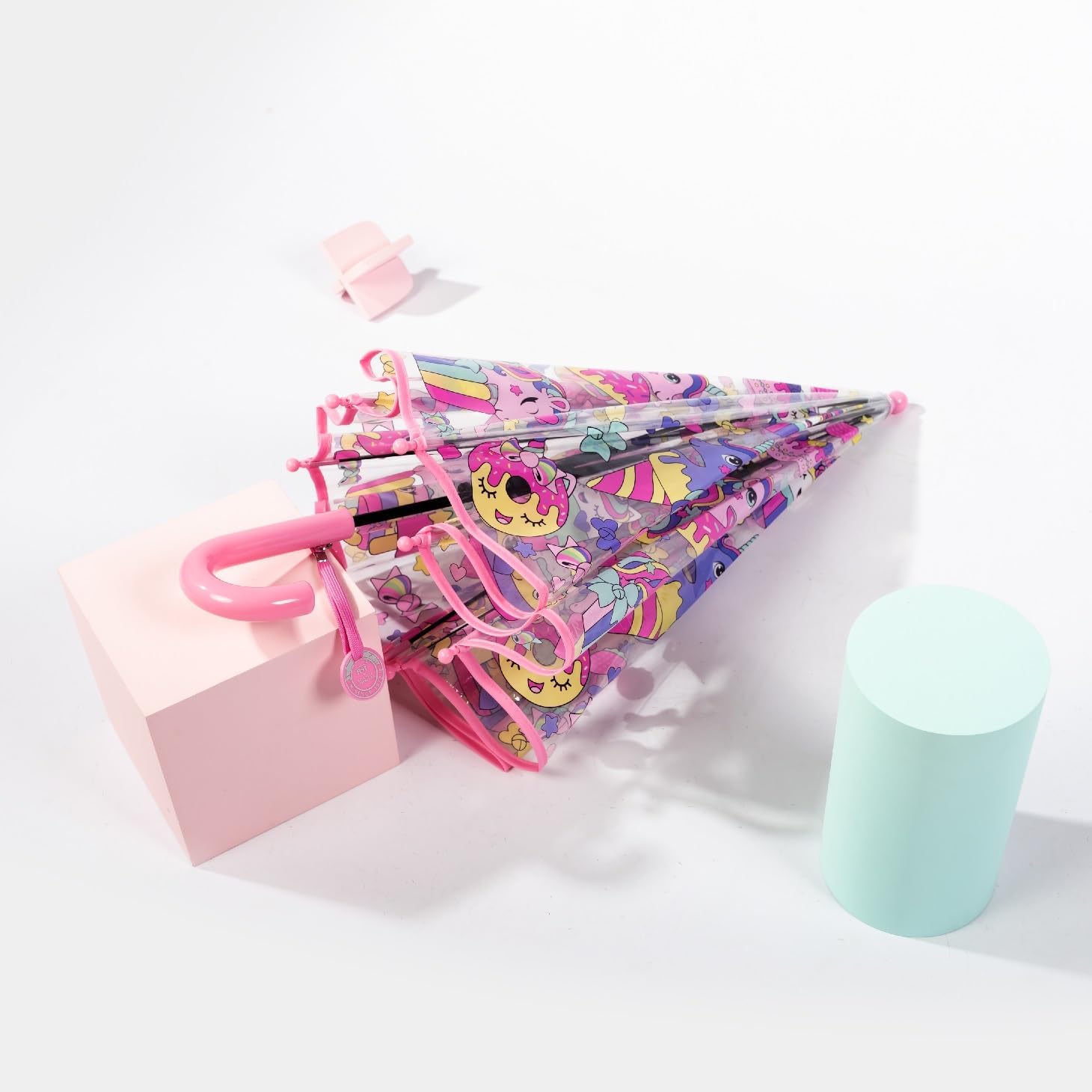 LLanxiry Clear Bubble Umbrella for Kids