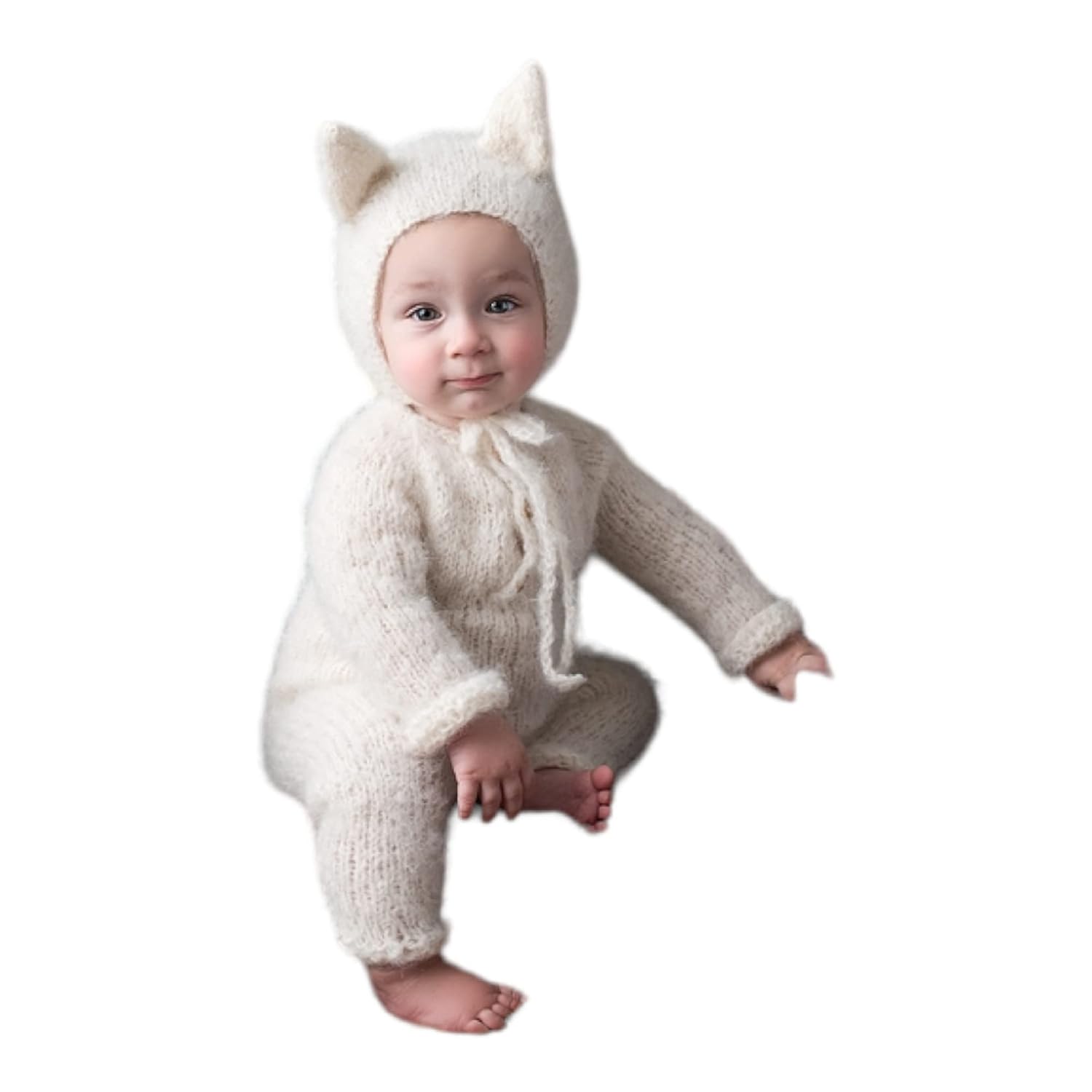 Handmade Wolf Costume for Toddlers 3-6 Months