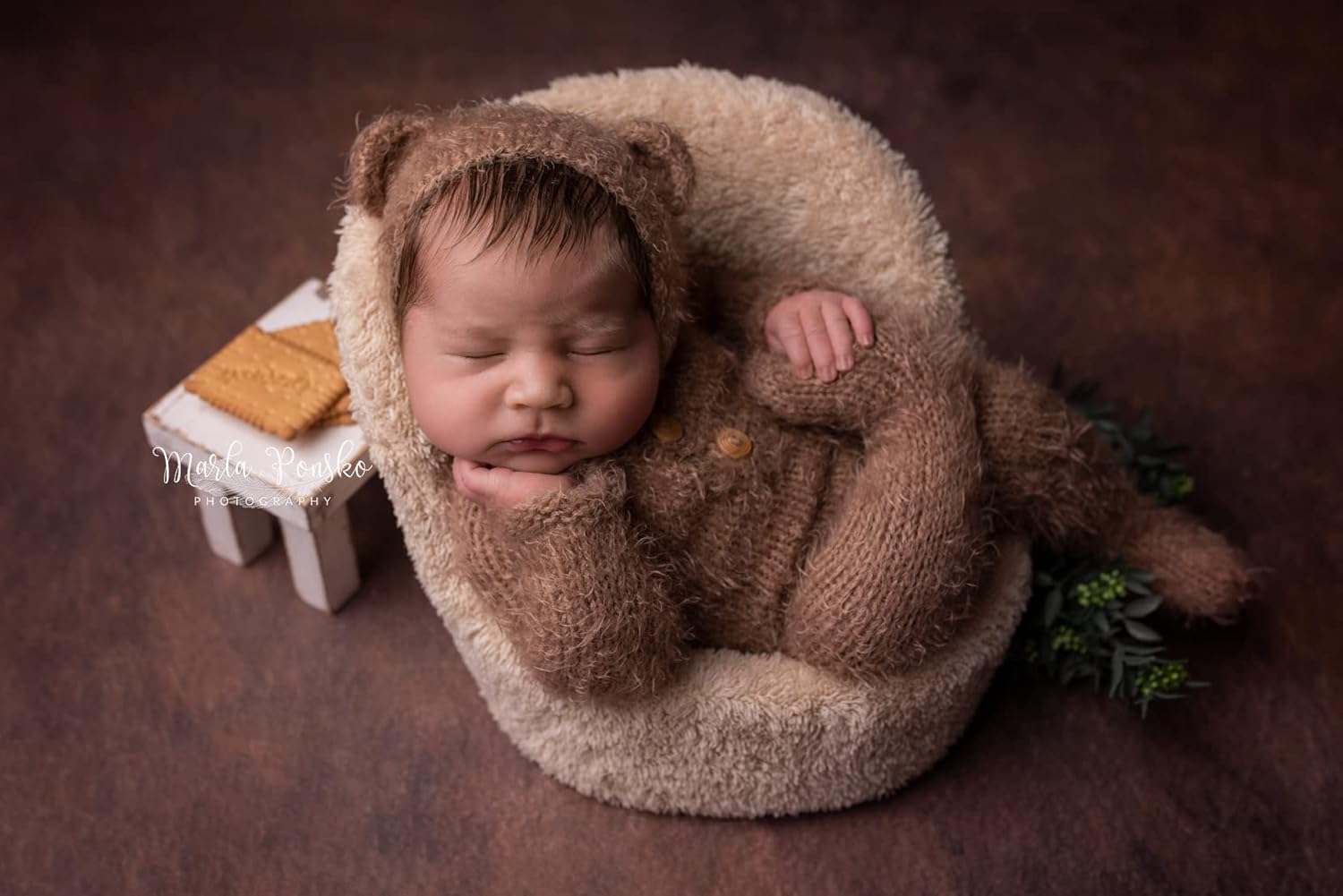 Handmade Teddy Bear Costume for Baby