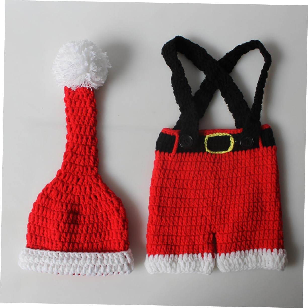 Yardenfun Baby Christmas Suit Newborn Santa Dress