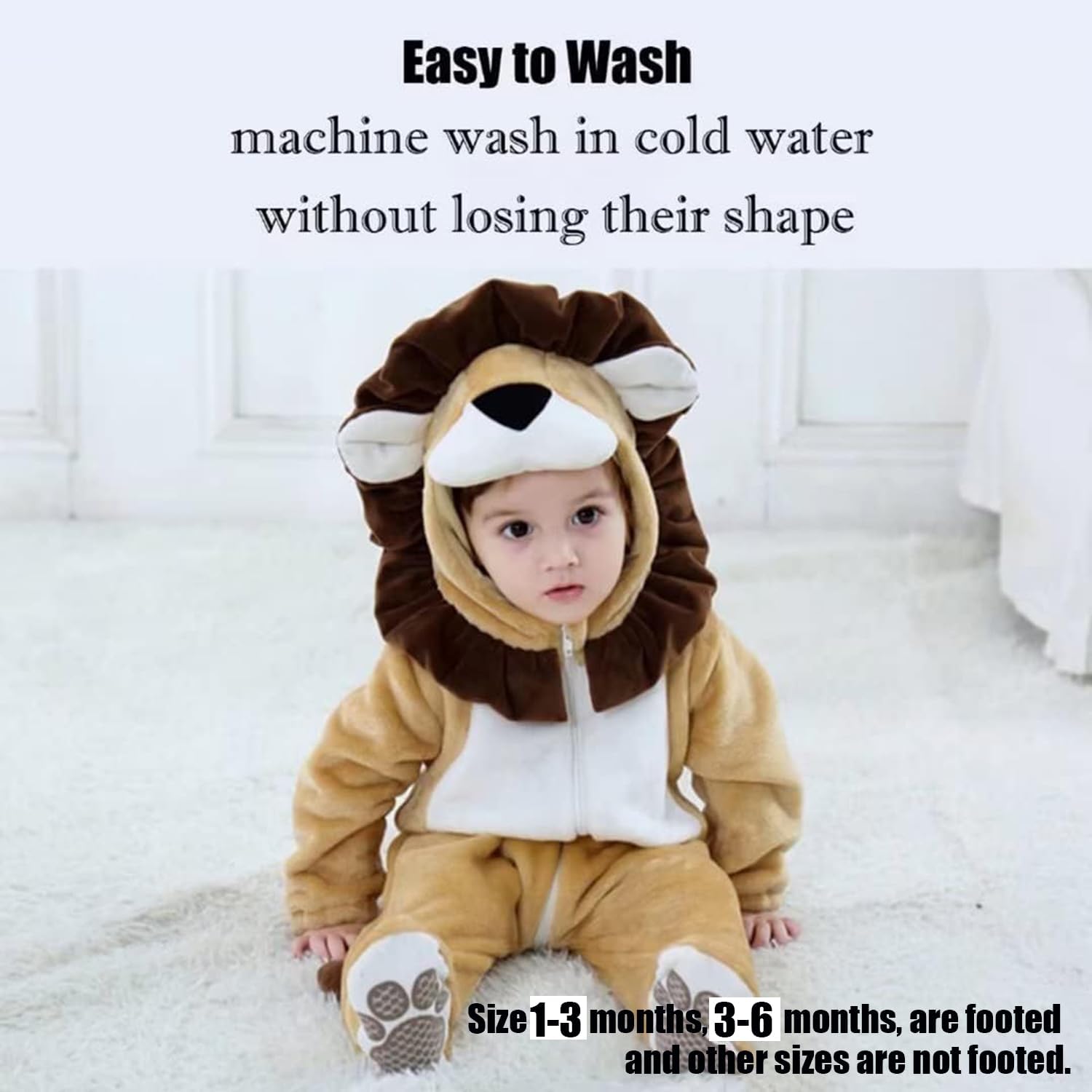 Halloween Baby Dinosaur Costume for Toddlers 1-60 Months