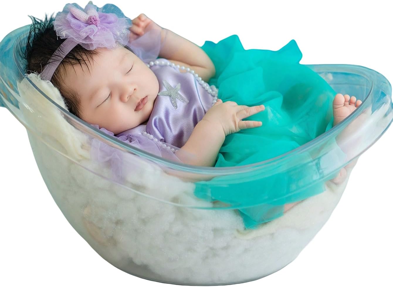 Vomdrok Newborn Girl Photo Costume Romper Skirt