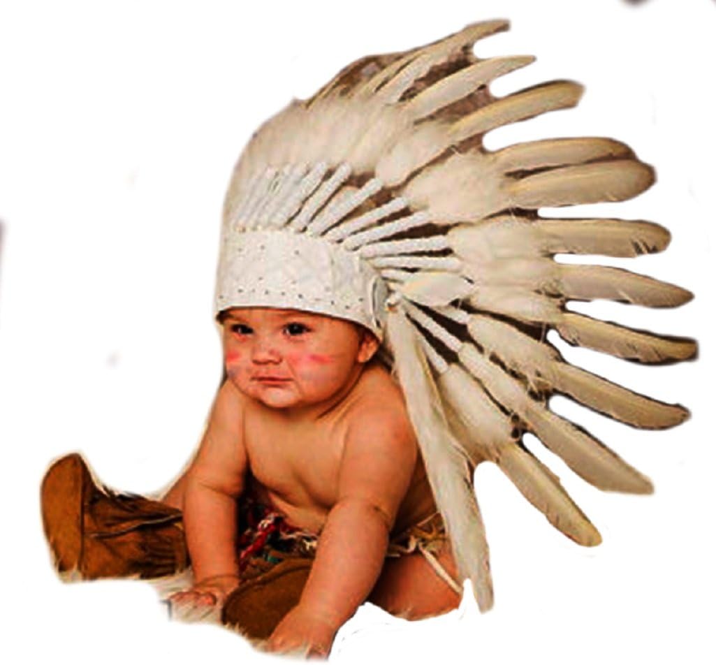The World of Feathers K20 Baby Cap with Real Feathers