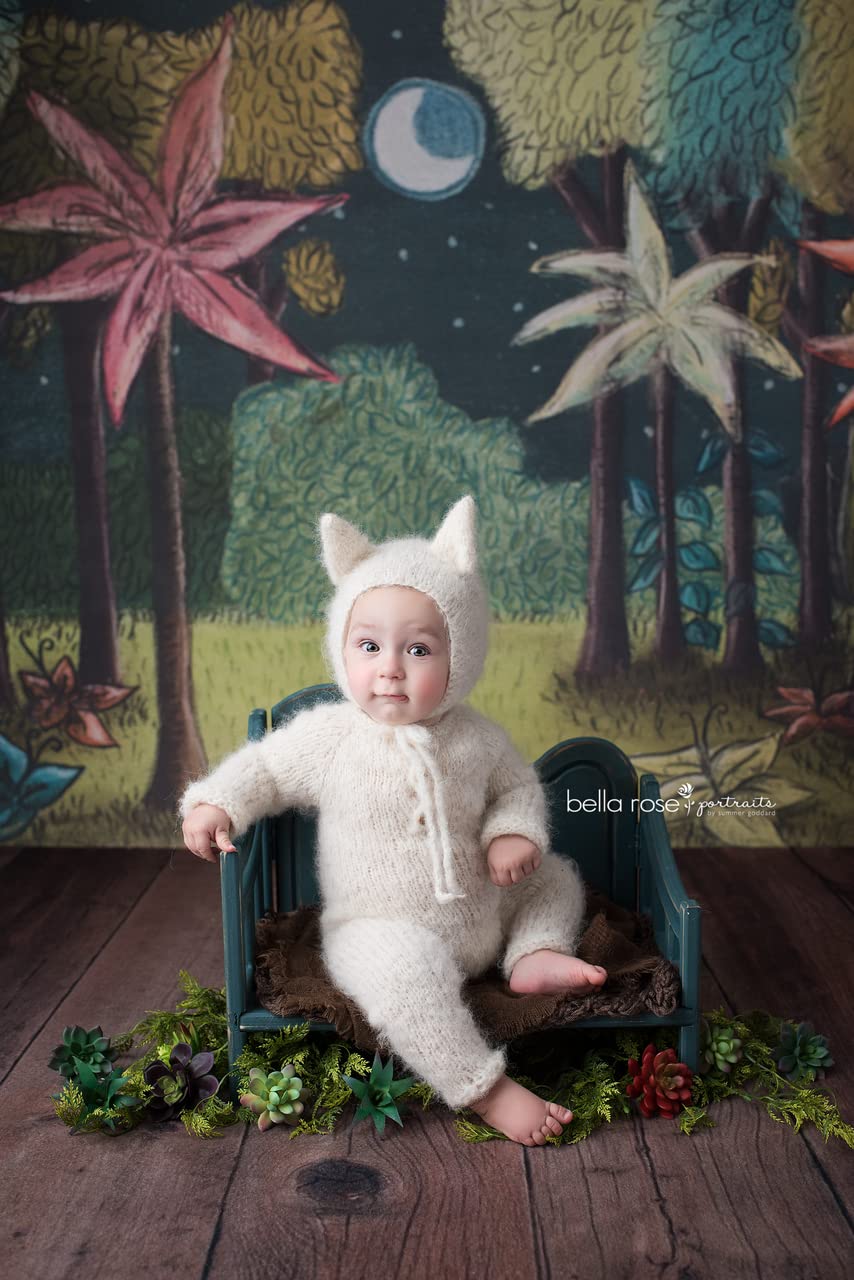 Handmade Wolf Costume for Toddlers 3-6 Months
