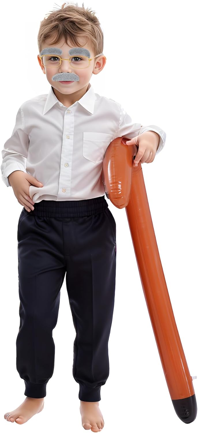 Dxhycc Grandpa Costume Set for 100 Day of School