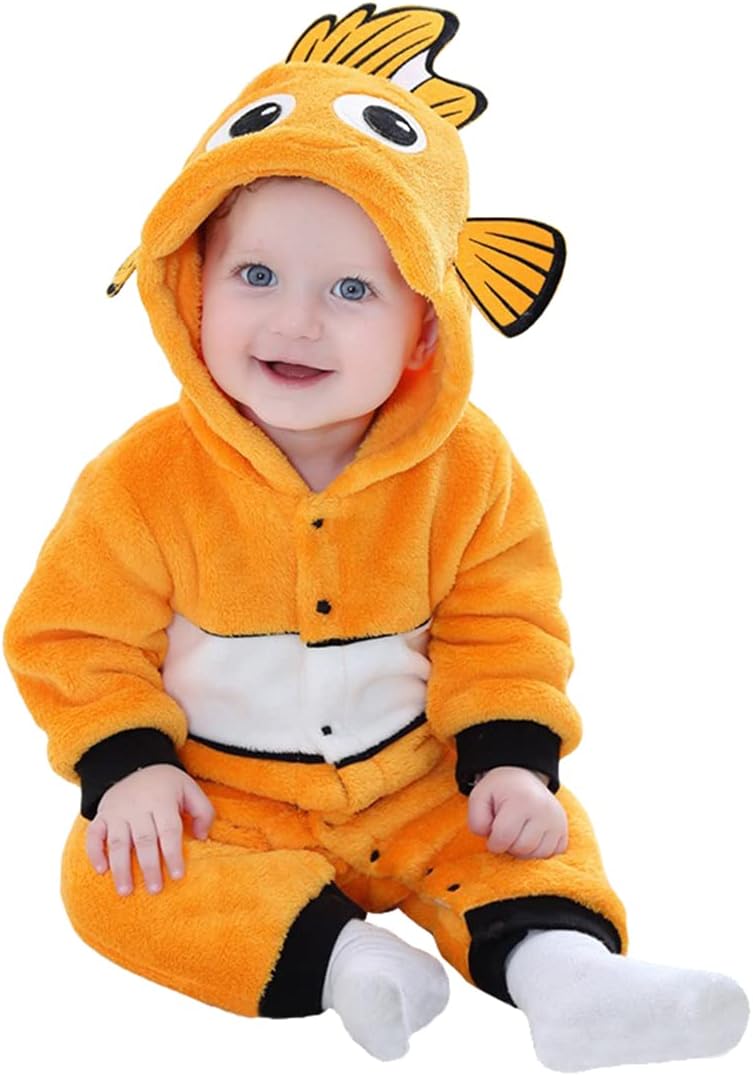 TONWHAR Baby Animal Costume Romper for Kids