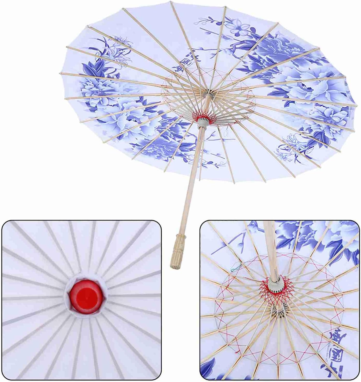 CHICIRIS Handcrafted Oil Paper Umbrella with Chinese Classical Design