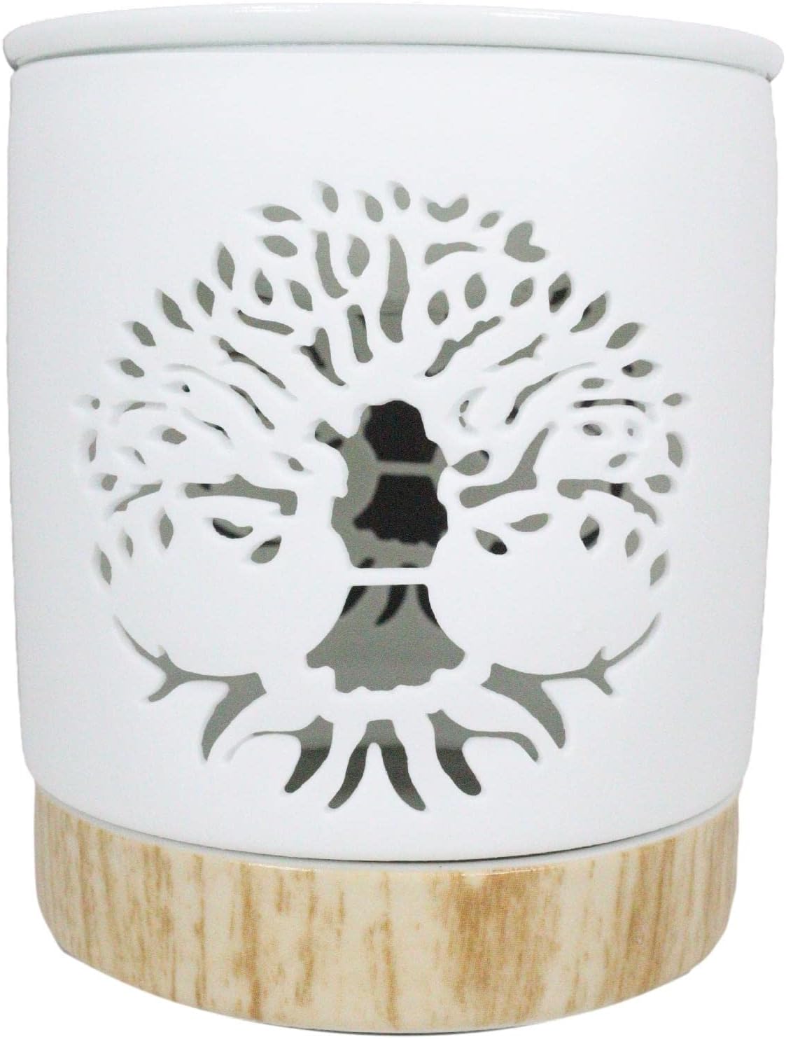 Ebros Gift Celtic Tree of Life Ceramic Votive Candle Holder