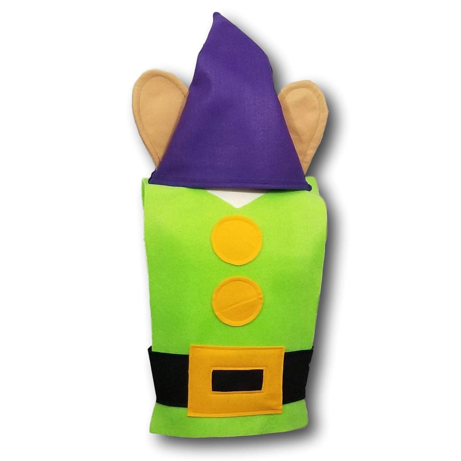 Dopey Dwarf Costume Set - Kids 4-9 Years 1