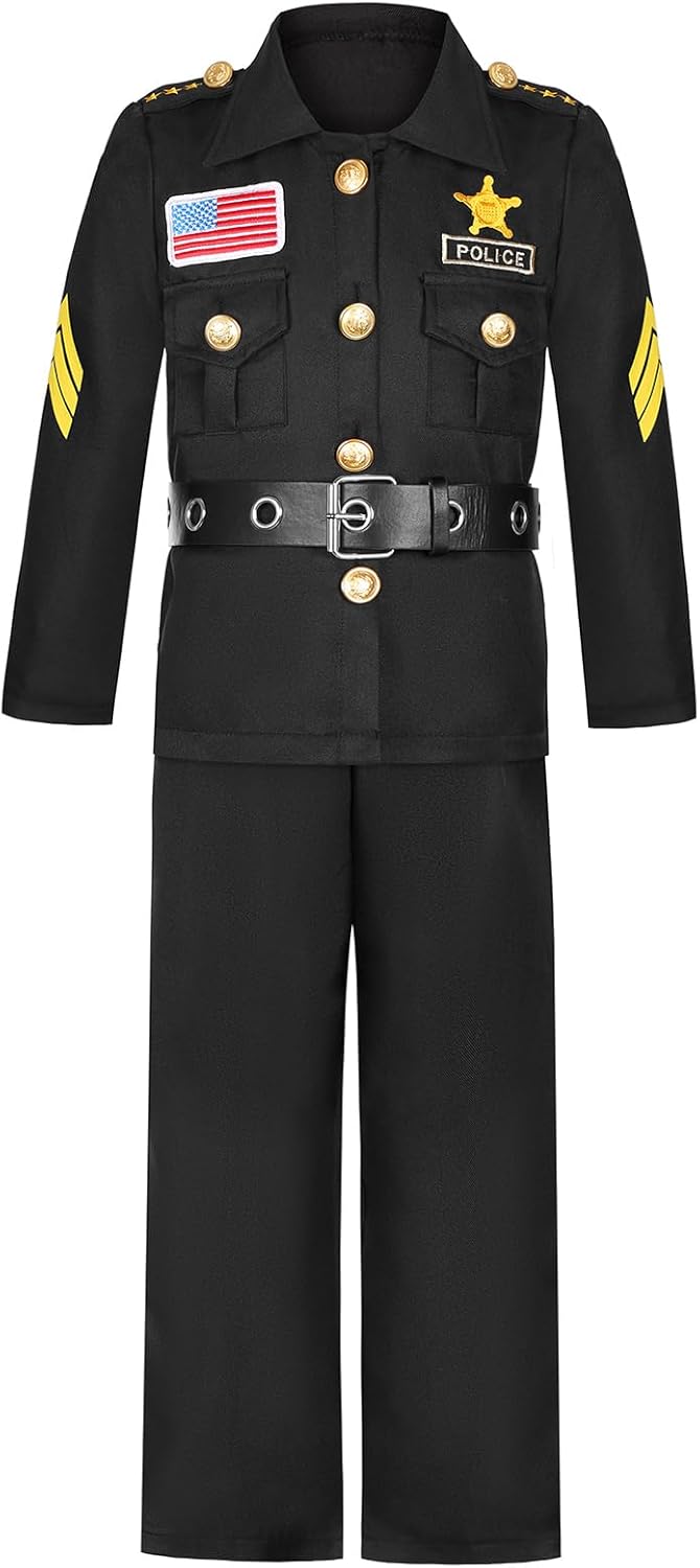 Frekuyrt Kids Police Officer Costume Set