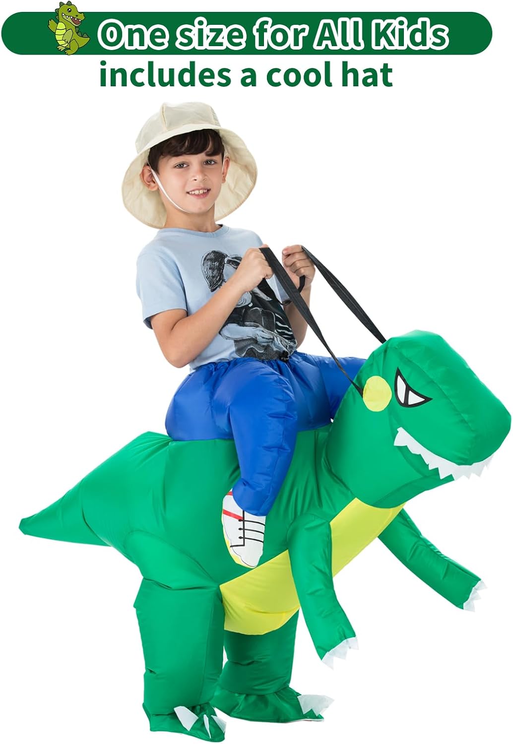 TOLOCO Inflatable Dinosaur Costume for Kids 1