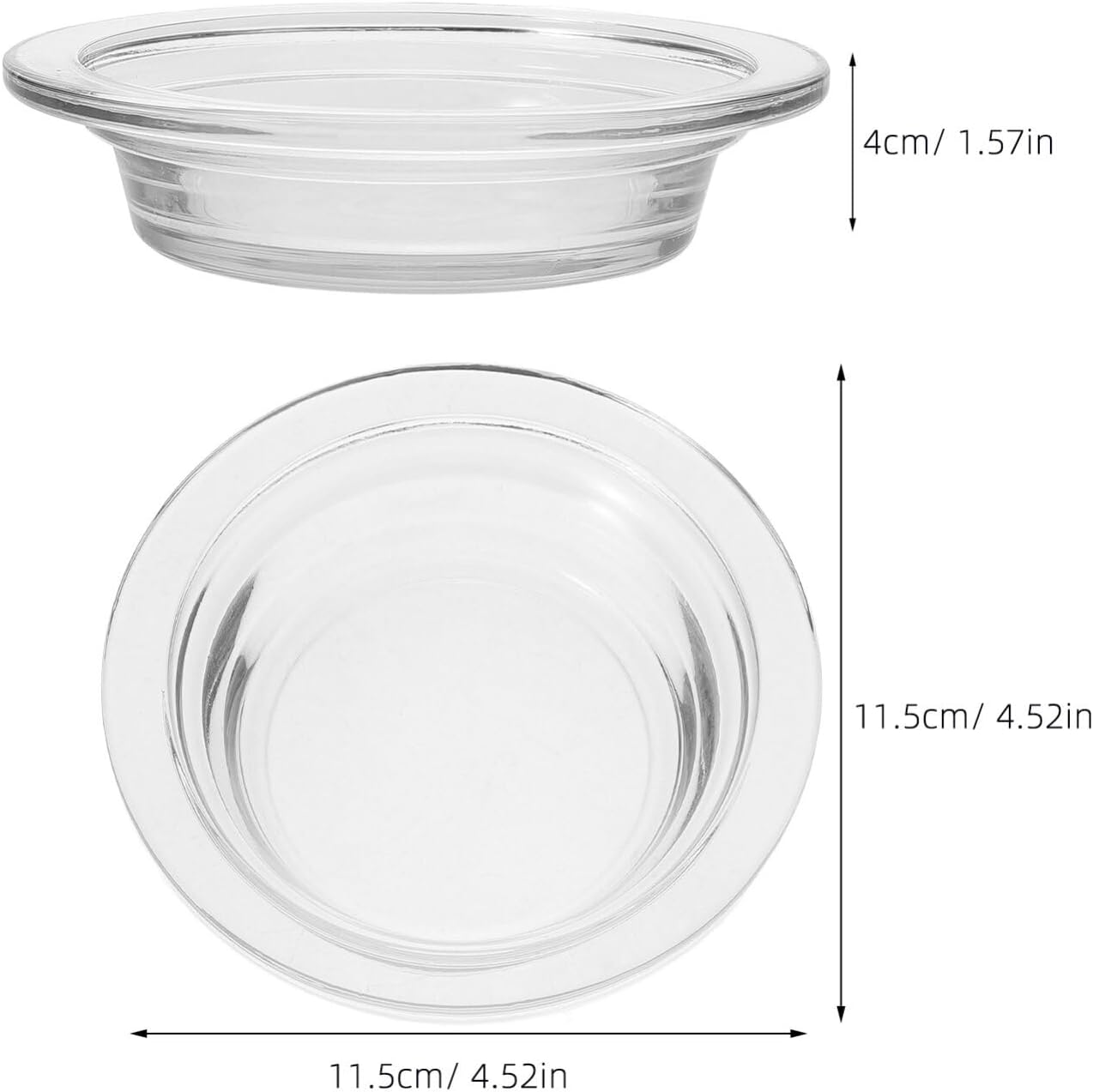 Luxshiny Aromatherapy Wax Warmer Glass Plate Replacement