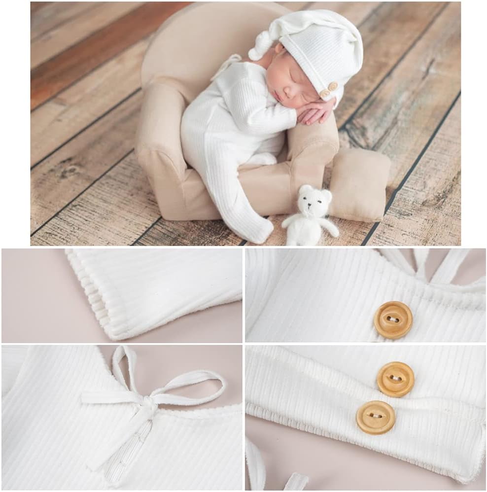 Eforcase 2PCS Baby Photoshoot Costume Set 1