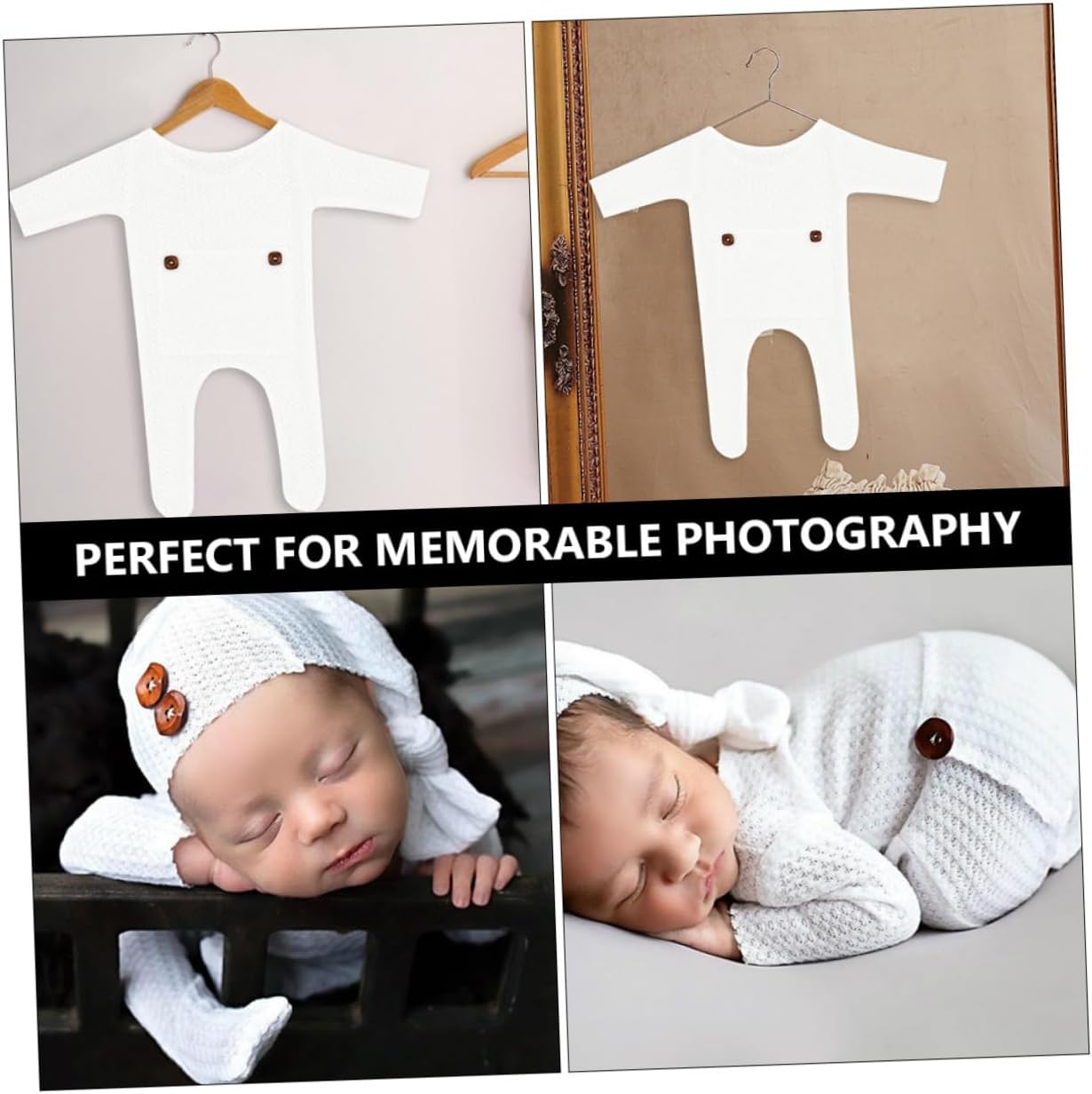 Yardenfun Baby Photography Props Knit Hat Newborn Clothing