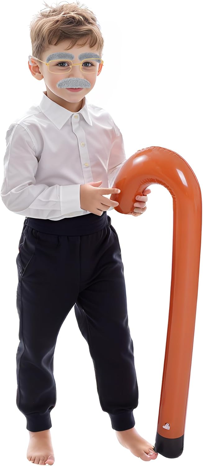 Dxhycc Grandpa Costume Set for 100 Day of School