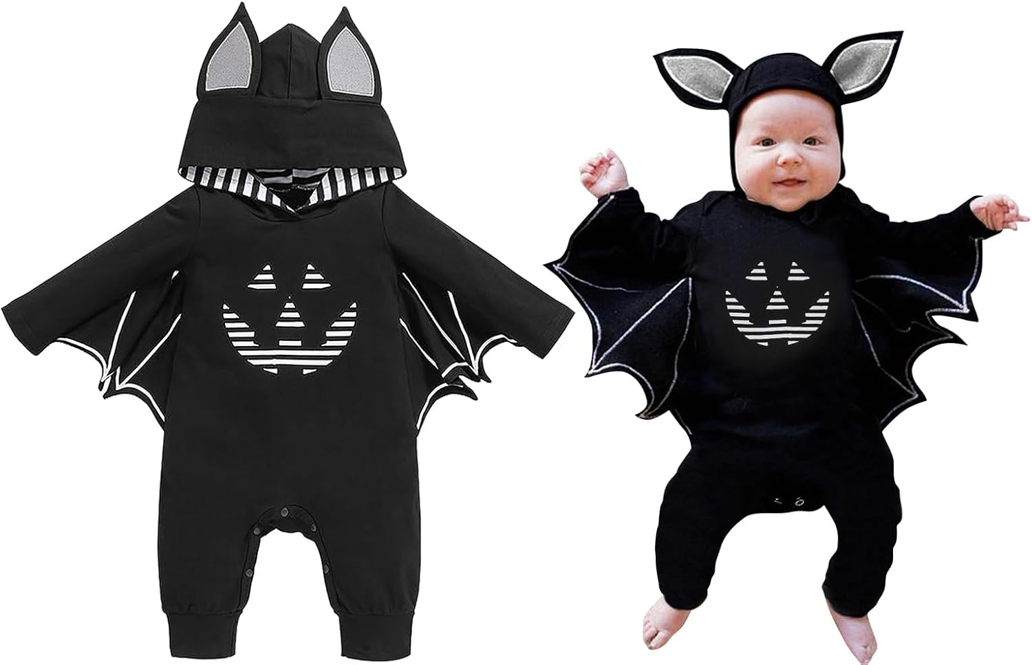 ROYLAMP Halloween Bat Costume Romper for Baby