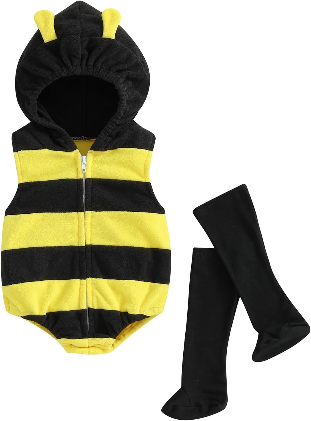 Madjtlqy Baby Halloween Costume Romper Jumpsuit with Socks