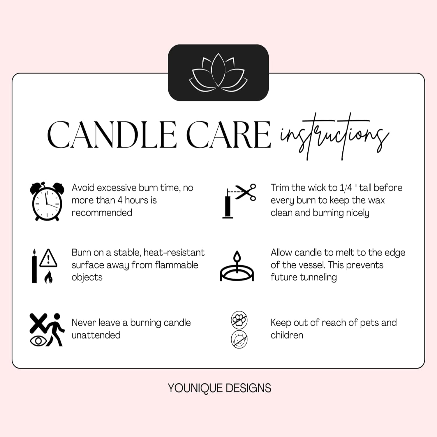 You Nique Designs Bridesmaid Proposal Scented Candle