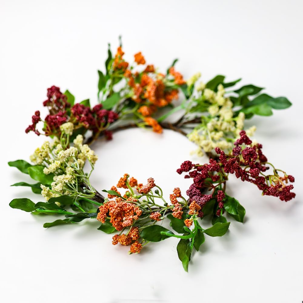 A Cheerful Giver Candle Ring Autumn Design