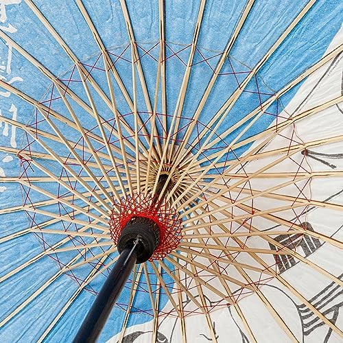 THY COLLECTIBLES 43 Samurai Print Paper Parasol 1