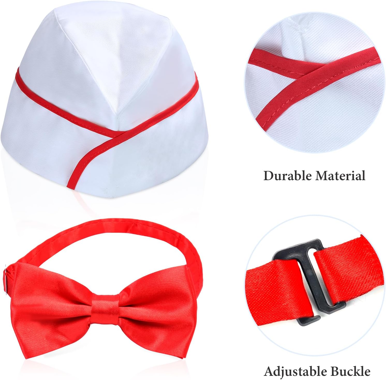 Keymall Kids Waiter Costume Set 6 Pcs for Halloween