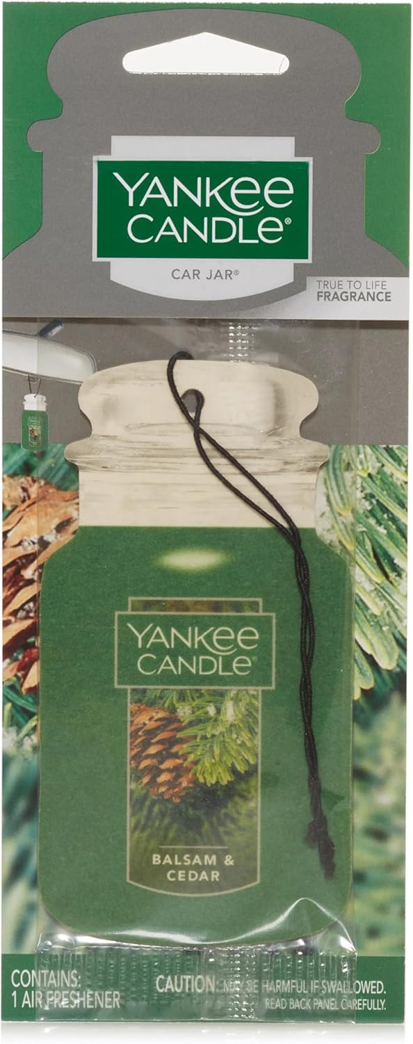 Yankee Candle Car Jar Balsam Cedar