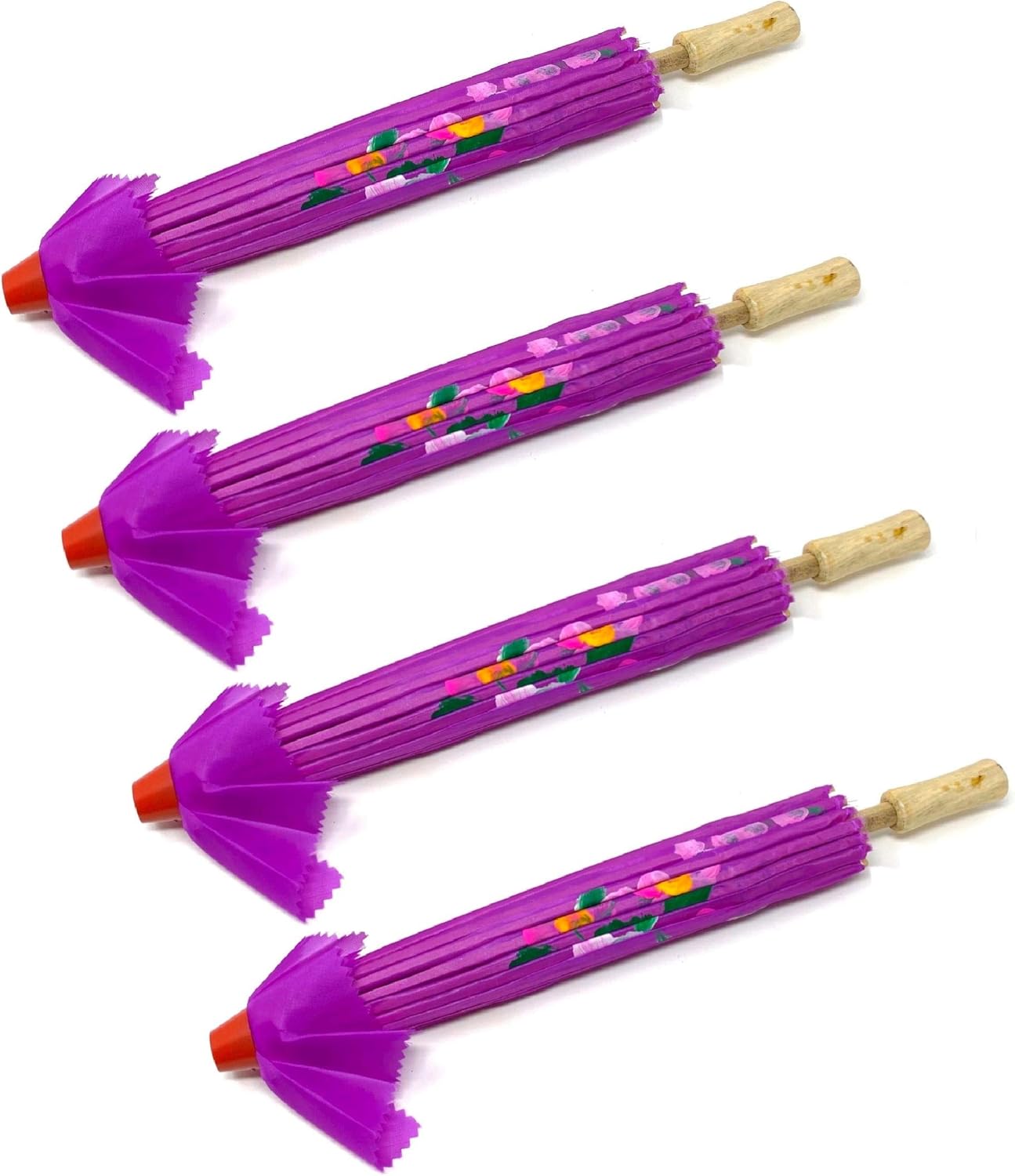 TJ Global Pack of 4 22 Kids Size Parasol Umbrellas