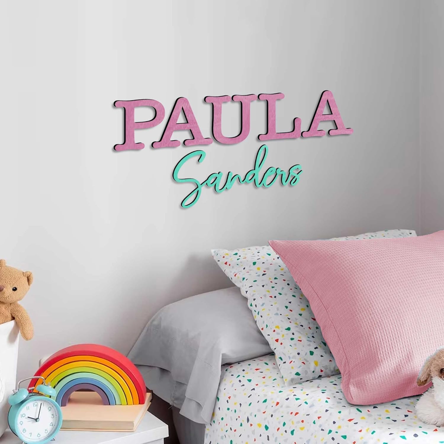 Custom Name Sign Personalized Wood Sign Boy Girl Name Sign