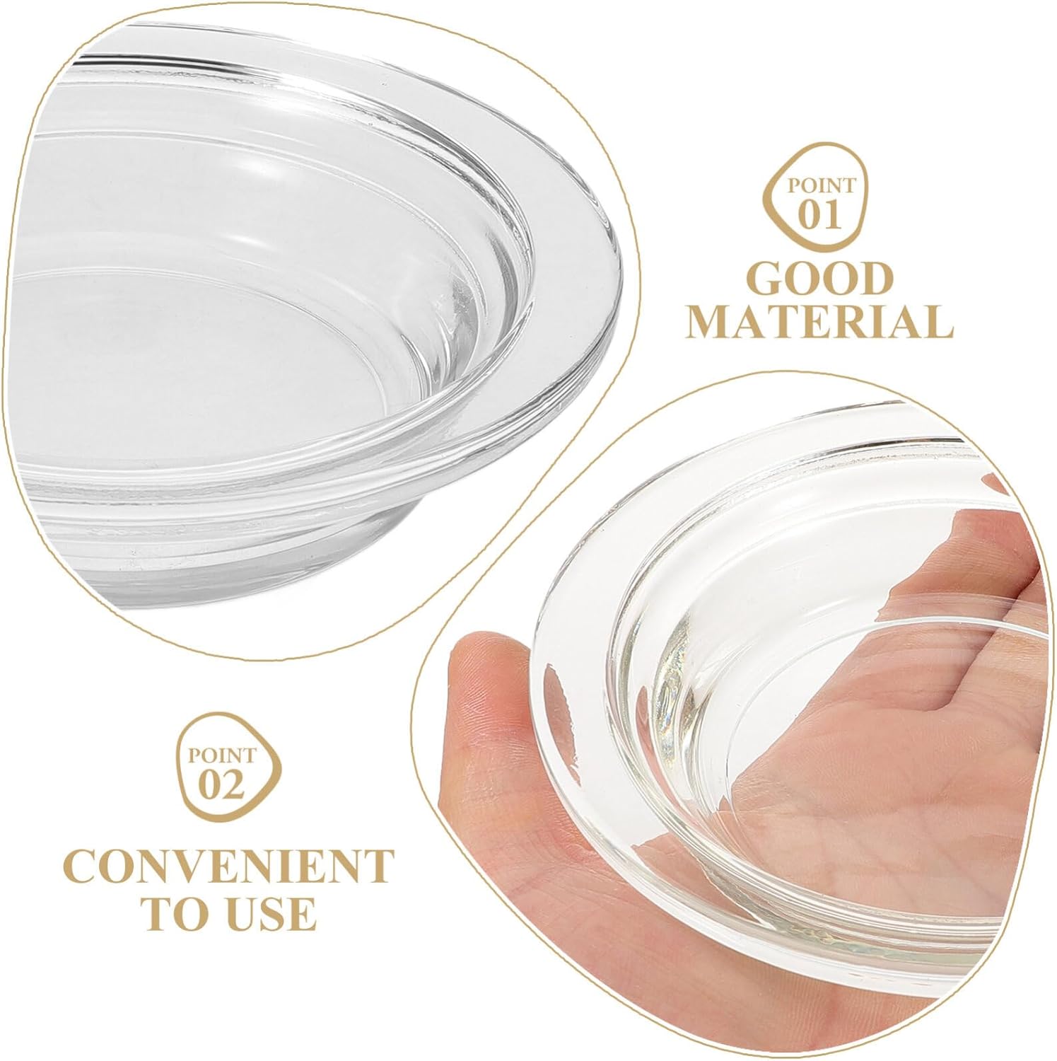 Luxshiny Aromatherapy Wax Warmer Glass Plate Replacement