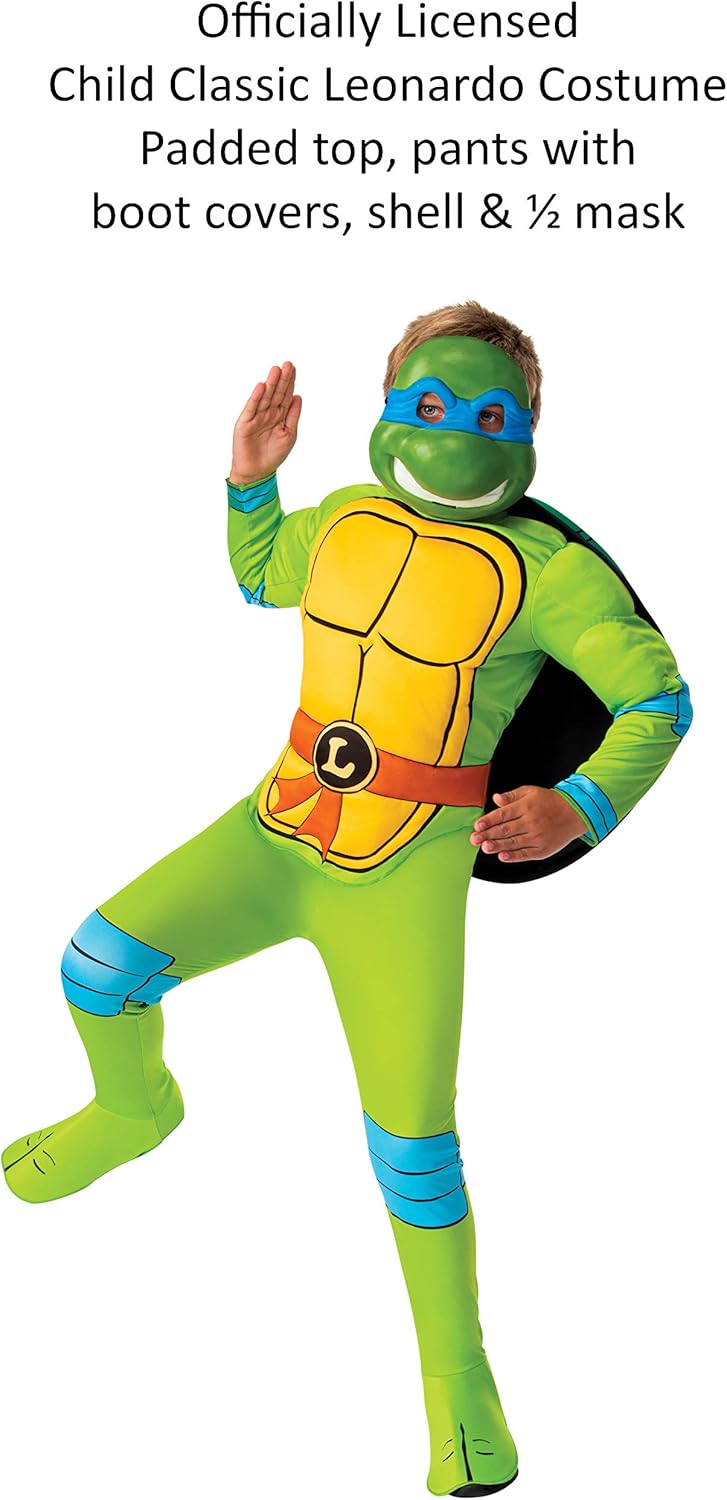 Rubies Boys TMNT Leonardo Costume for Kids